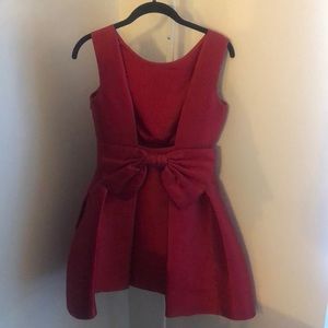 Kate Space Bow Back Dress Red size 2
